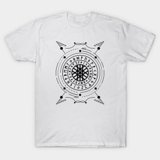 Web of Wyrd | Norse Pagan Symbol T-Shirt